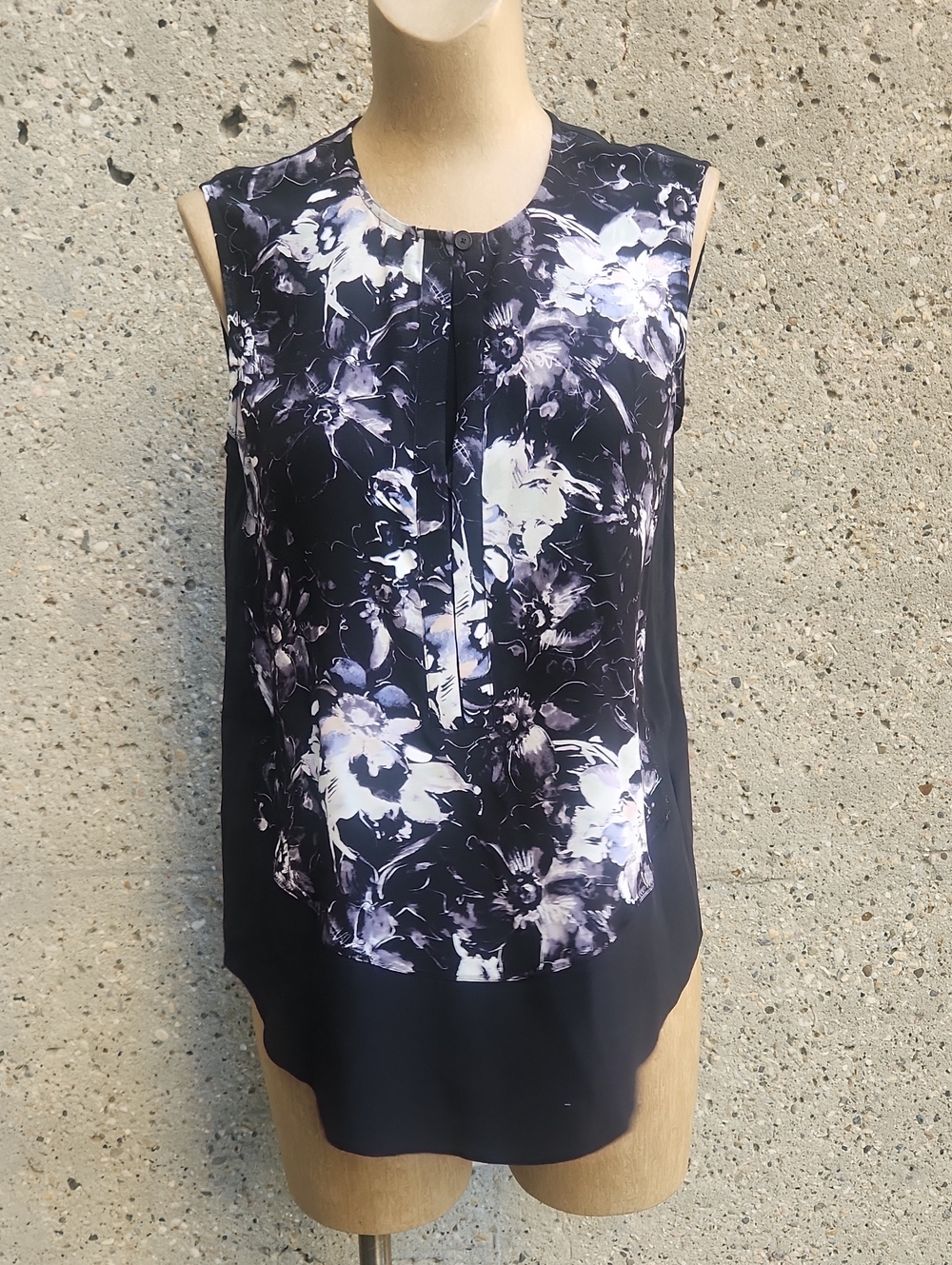 Rebecca Taylor Silk Floral Blouse